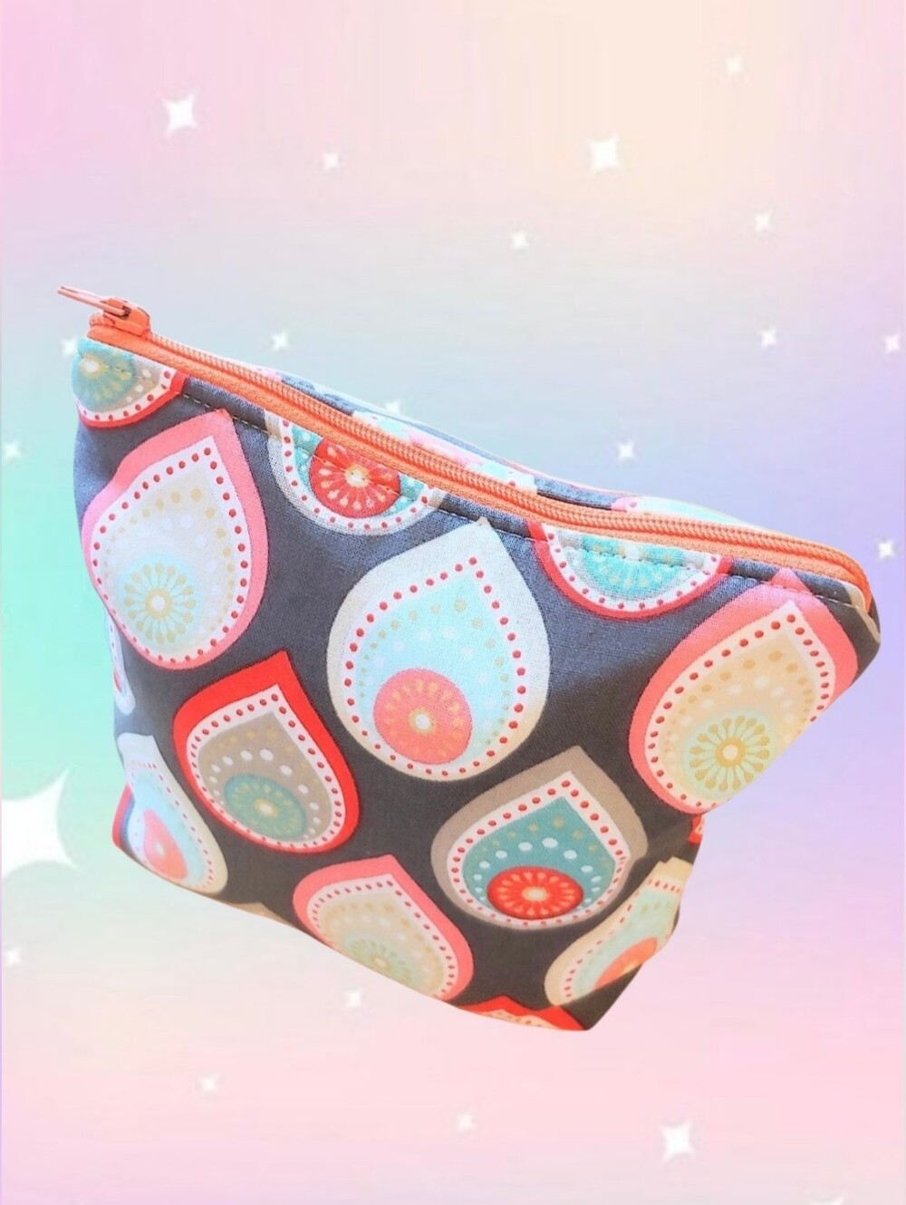 Paisley Essential Oil Bag - Makeup Bag
